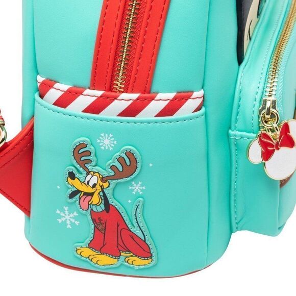Loungefly Disney Light Up Minnie Mouse Reindeer Cosplay Mini Backpack main image 8